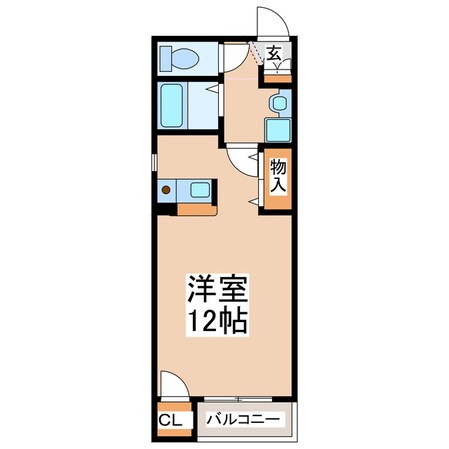 エスタジオ新屋敷の物件間取画像